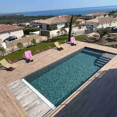 Villa Muvra D'oru ! Vue & Piscine Sari-Solenzara